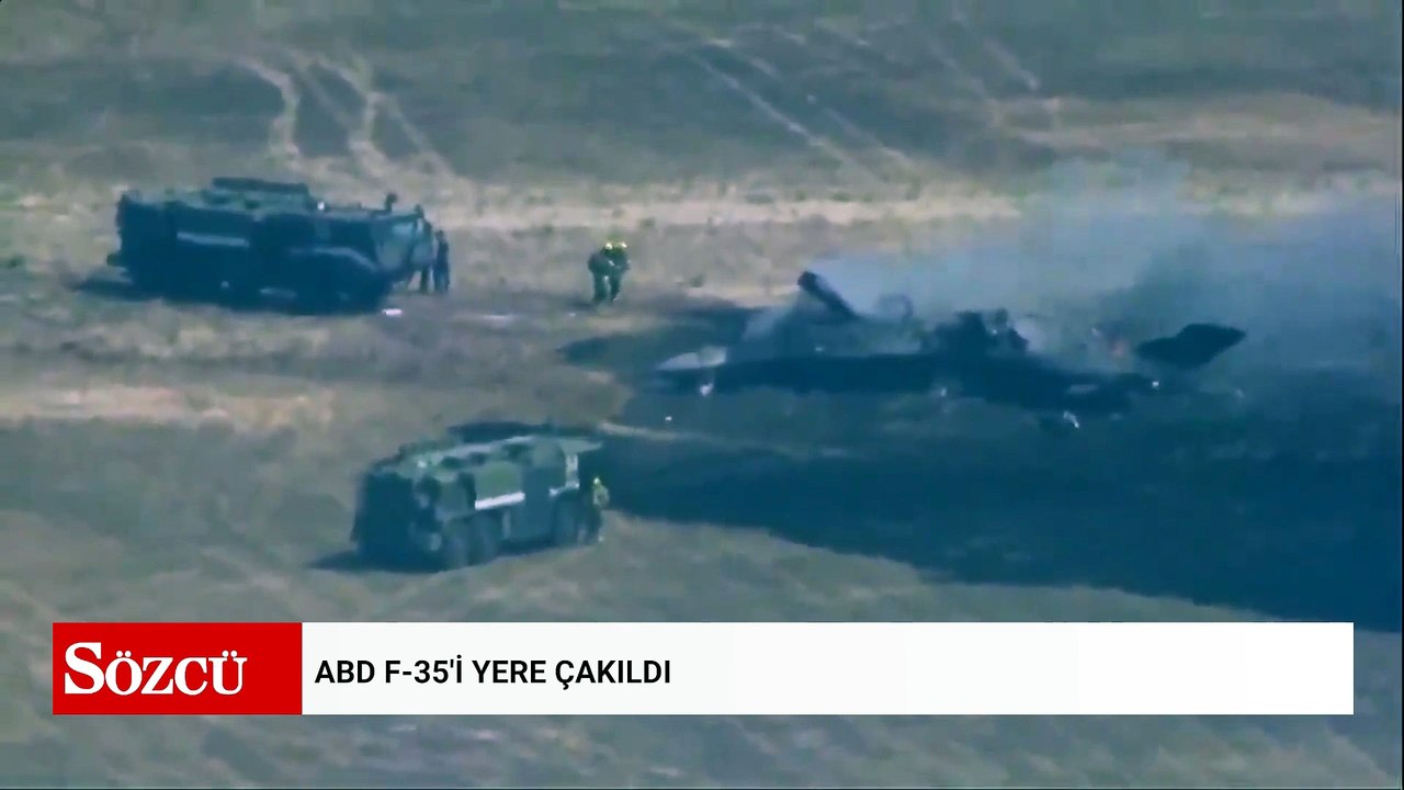 ABD F-35'i yere çakıldı