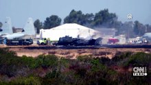 ABD'de F-35 alarmı! Savaş uçağı alevler içinde düştü