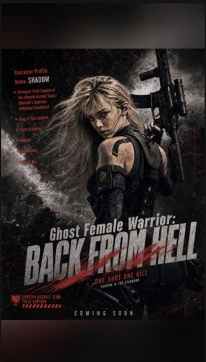 Ghost Female Warrior: Back from Hell New