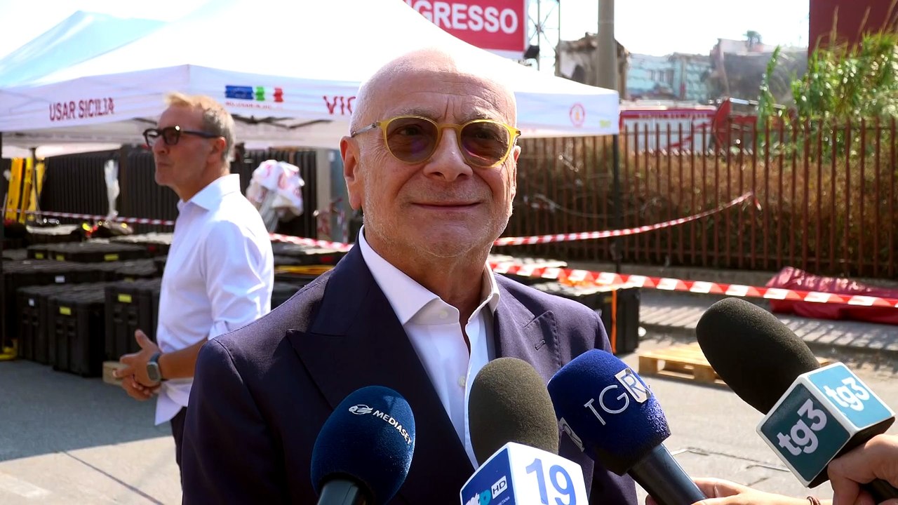 Messina, il crollo a Pistunina. Il procuratore D'Amato: "Indagine sul crollo a 360 gradi, anche sui cantieri al piano inferiore"