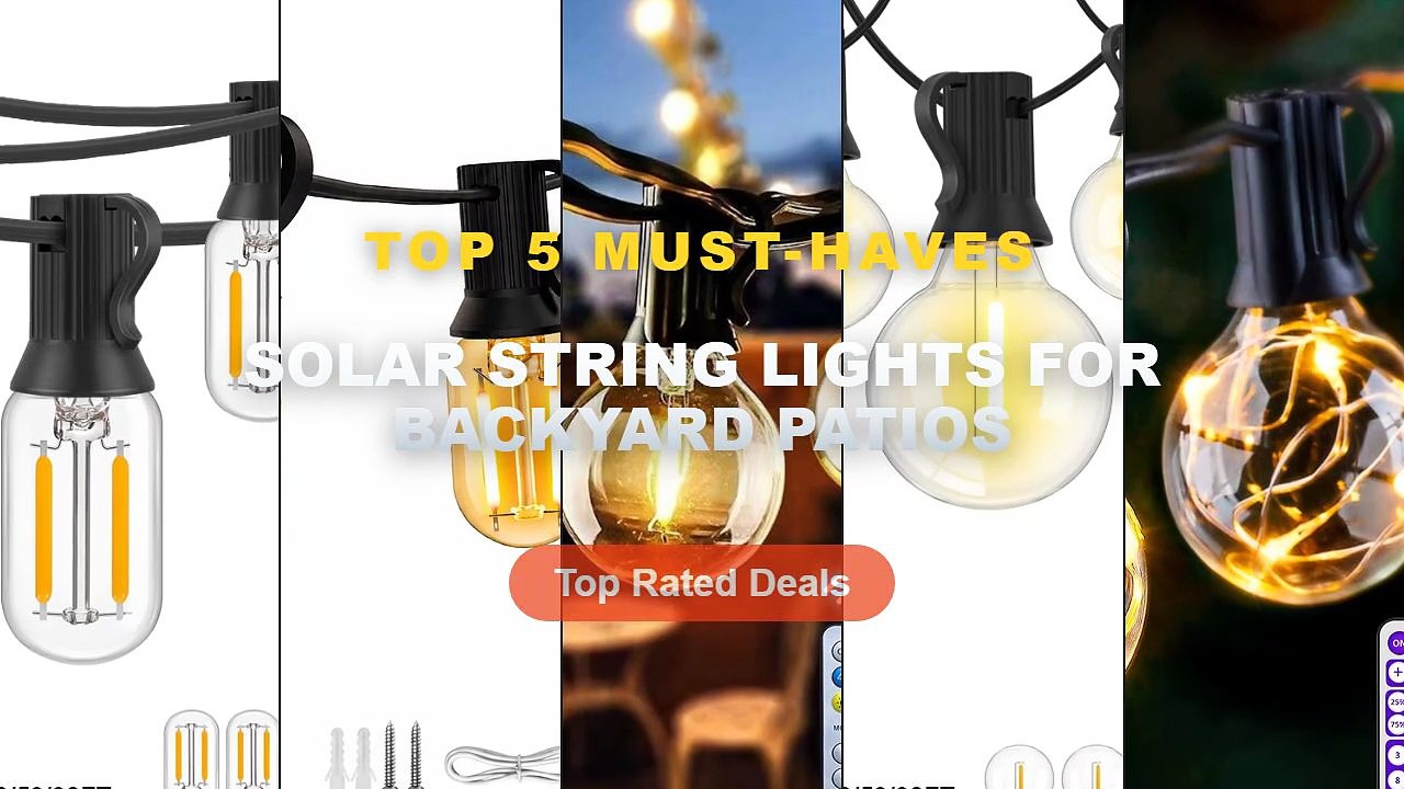 Why Everyone Is Buying Solar String Lights For...