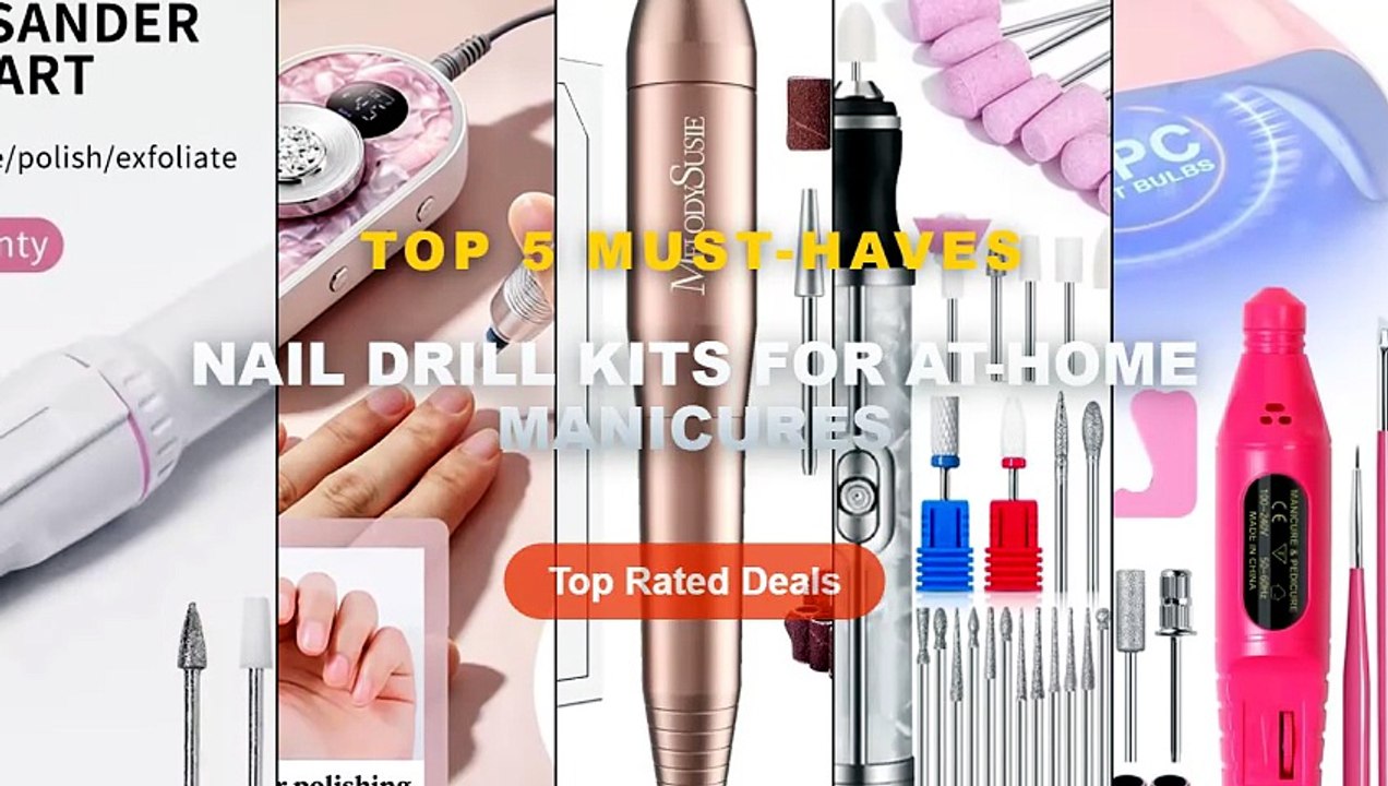 Why Everyone Is Buying Nail Drill Kits For At-H...