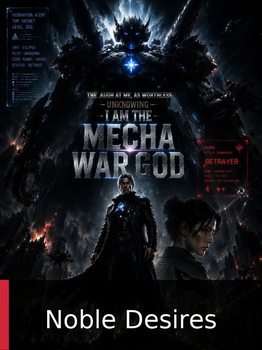 They laugh,As worthless,Unknowing I am THE MECHA GOD | Noble Desires
