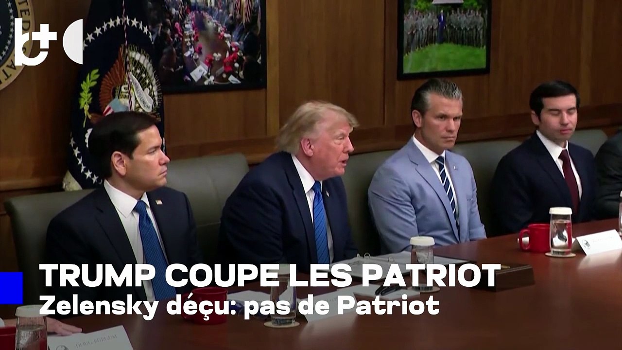 Trump déçoit Zelensky: pas de missiles Patriot, un jour il pourrait nous menacer