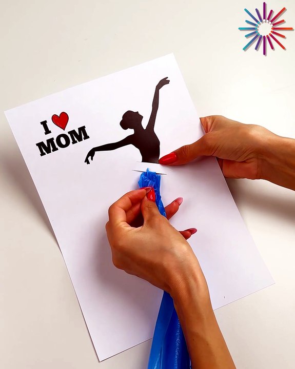 Creative card for mothers brought to life✨