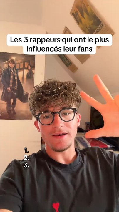 Les 3 rappeurs qui ont le plusinfluencés leur fans #rapfr #rappeur #rappeurfrancais