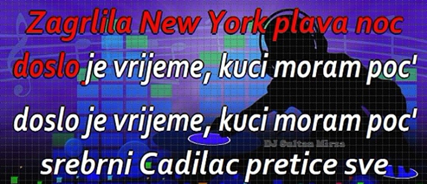 Jugo, Jugo - Nervozni Poštar (uživo karaoke)
