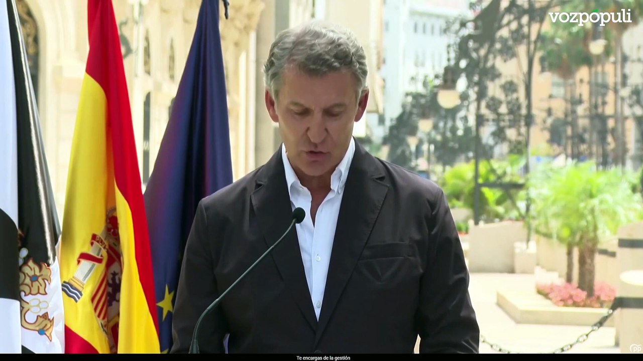 Feijóo en Ceuta: "Lo que ha pasado aquí no es un incidente más, es una ocupación premeditada y sin precedentes de un territorio español"