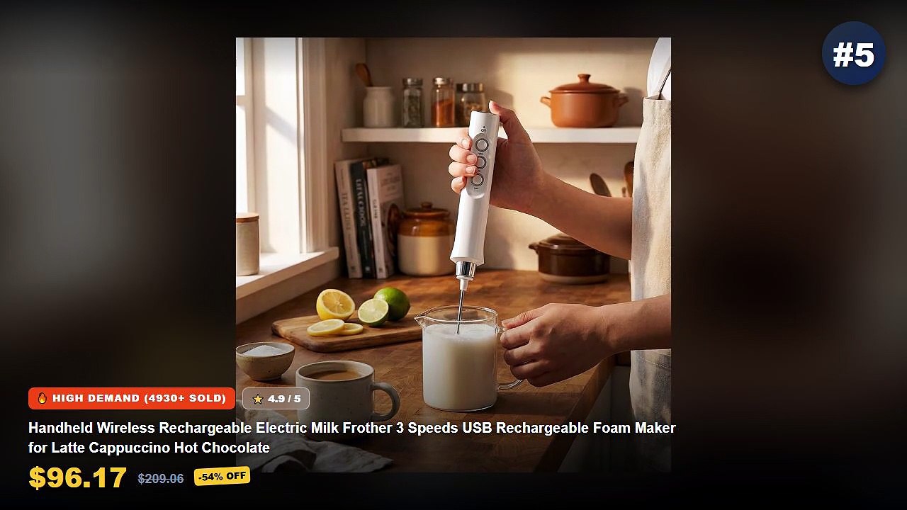 Best Electric Milk Frothers For Cafe-Style Coffee At Home on AliExpress | Review