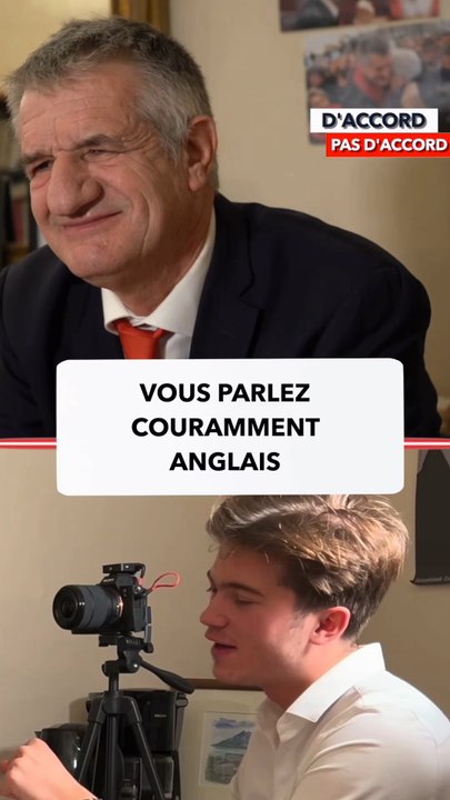 Est-ce que Jean Lassalle parle couramment anglais 🤣