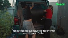 Le groupe belge Louves a traversé l'Europe pour récupérer la batterie de leur batteuse ukrainienne