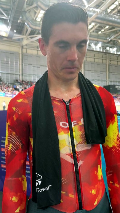Isle of Man's Ben Swift after qualifying for final of Commonwealth Games scratch race