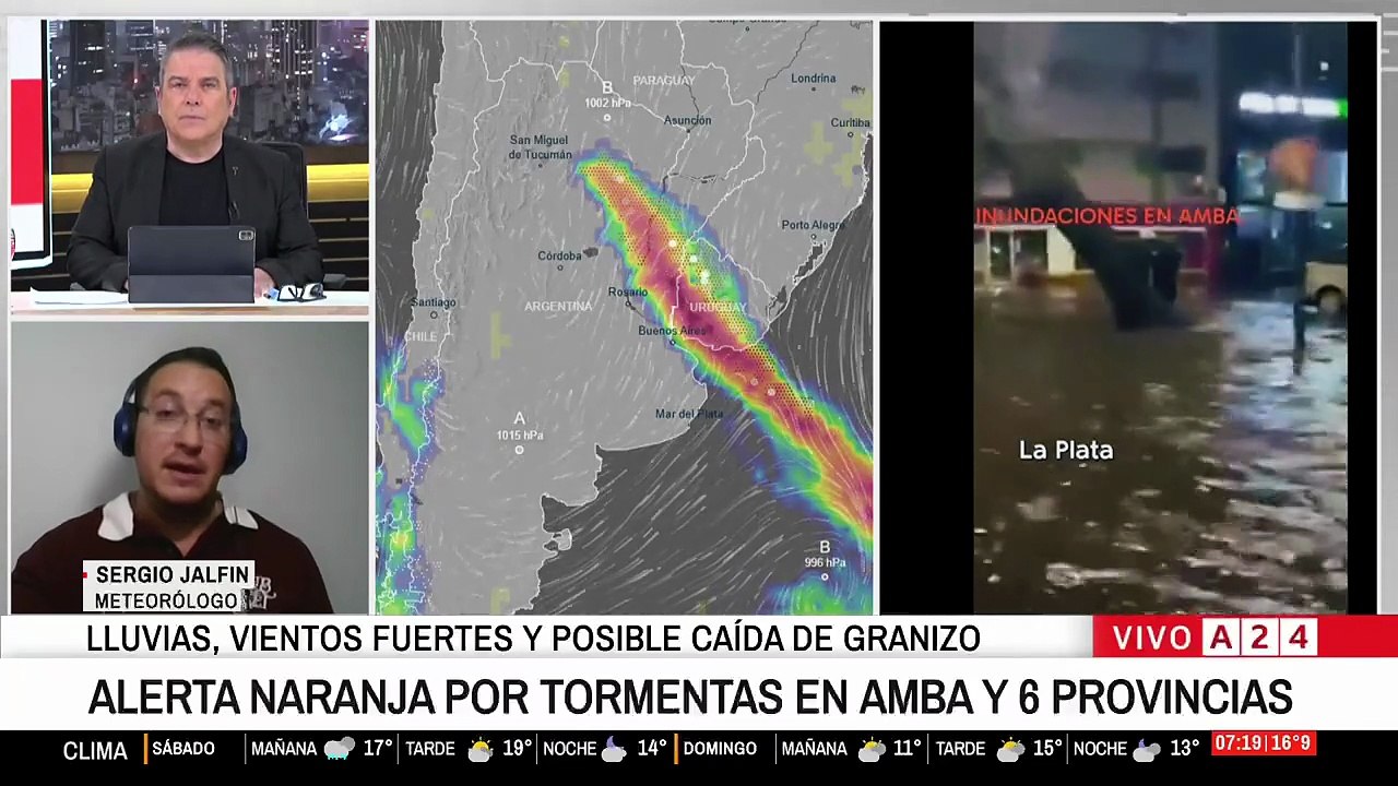 Precipitaciones extremas y tormentas en el AMBA