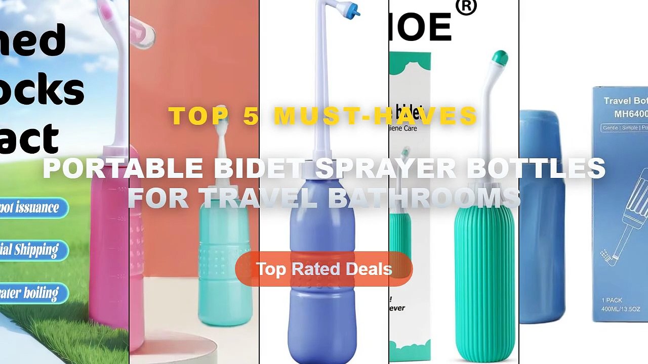 Why Everyone Is Buying Portable Bidet Sprayer Bottles For Travel Bathrooms - 400ml Portable Bidet Spray Handheld Travel ...