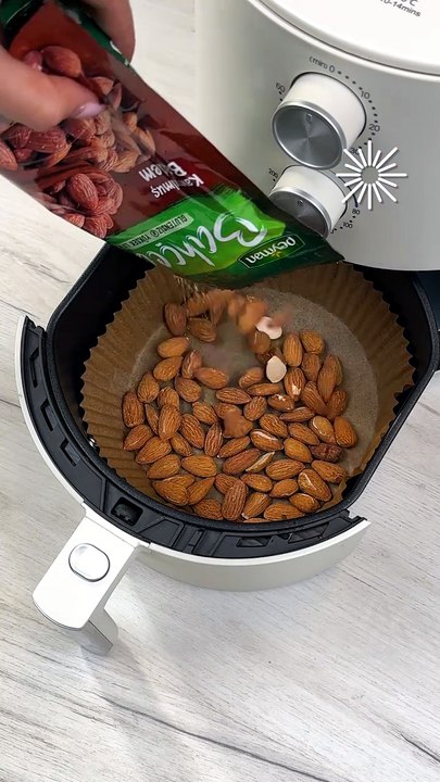 Crunchy candied almonds the air fryer method🌰✨