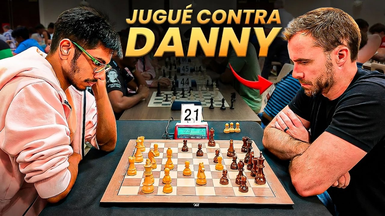 Jugué una partida contra Daniel Rensch