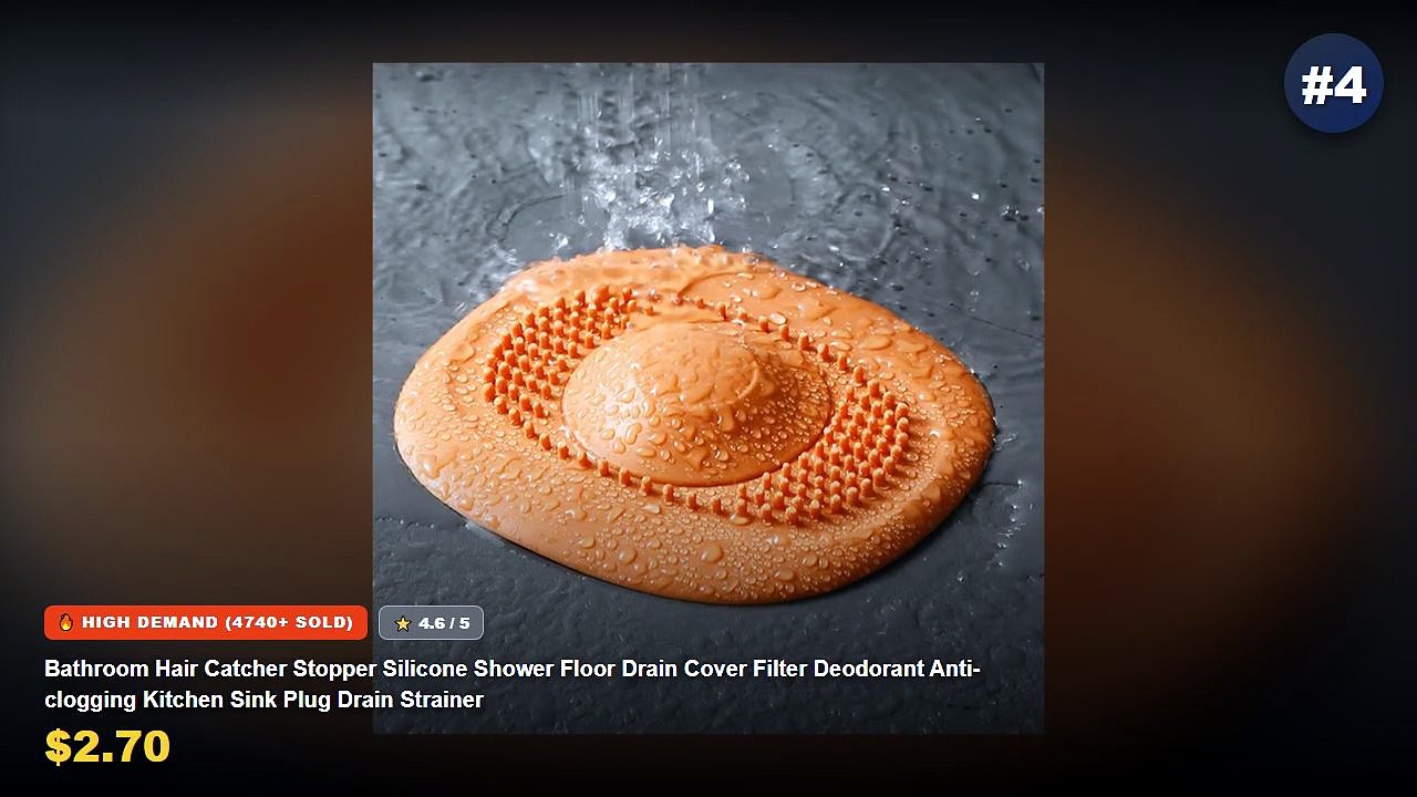 Top 5 Best Drain Hair Catchers For Clogged Shower Drains (Must Have!) - Disposable Hair Drain Catcher Mesh Anti blocking...