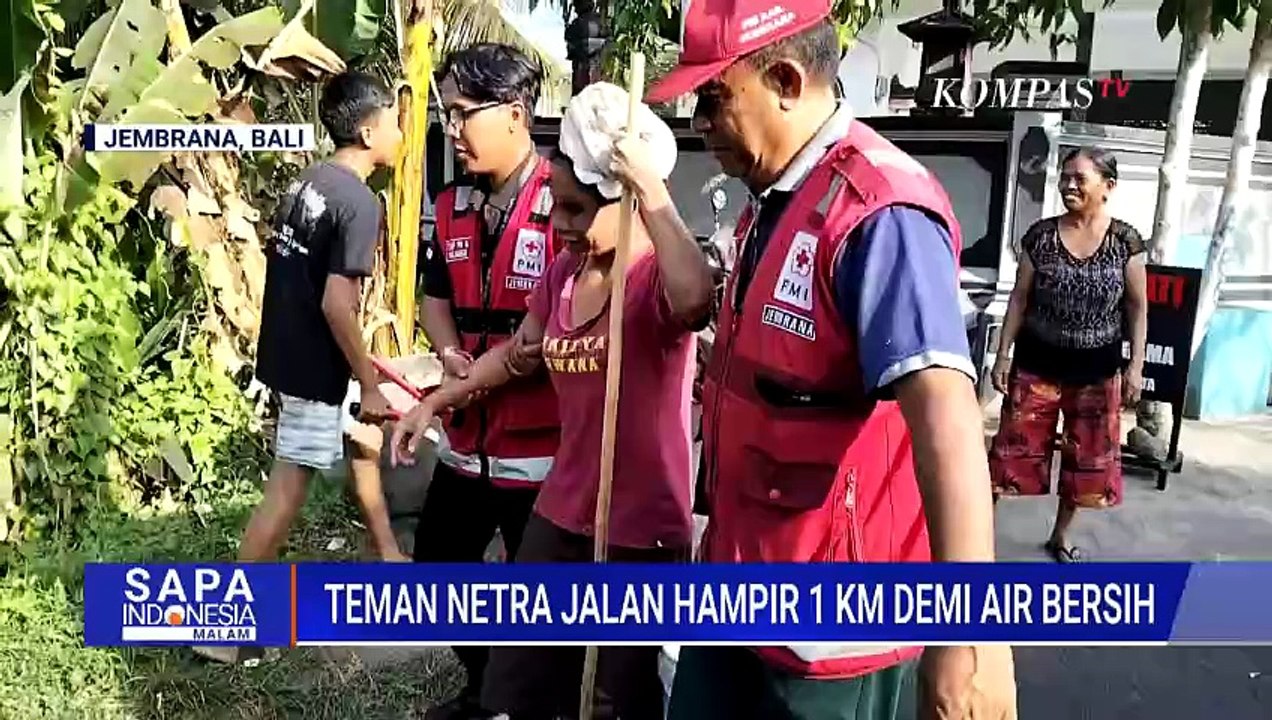 Warga Disabilitas di Bali Jalan Hampir 1km Demi Dapat Air Bersih | SAPA MALAM