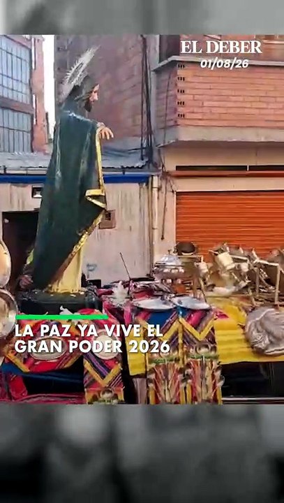 La Paz ya vive el Gran Poder 2026