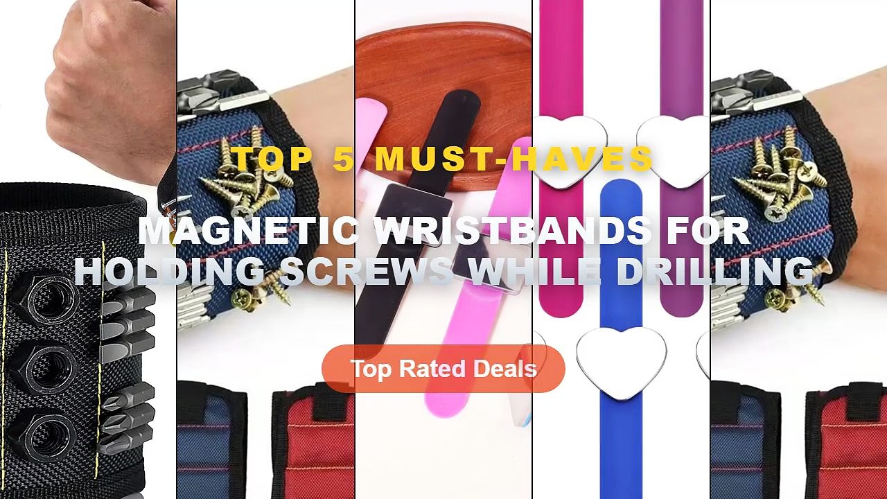 Cheap & Best Magnetic Wristbands For Holding Screws While Drilling Unboxing & Review