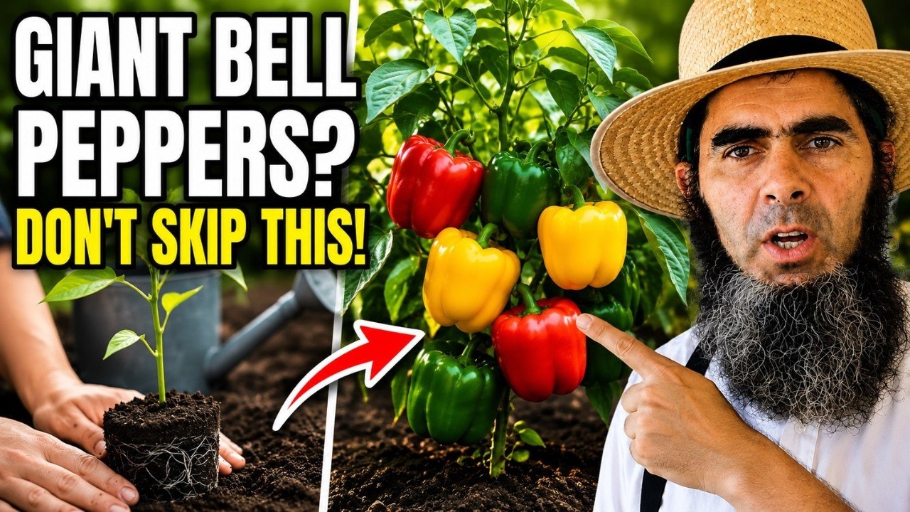 You Must Never Plant Bell Peppers Without This — Follow This for Big, Thick Walled Peppers