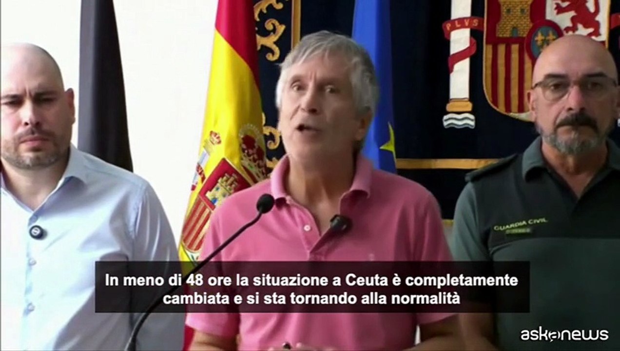 Ceuta, Madrid: situazione sotto controllo in meno di 48 ore