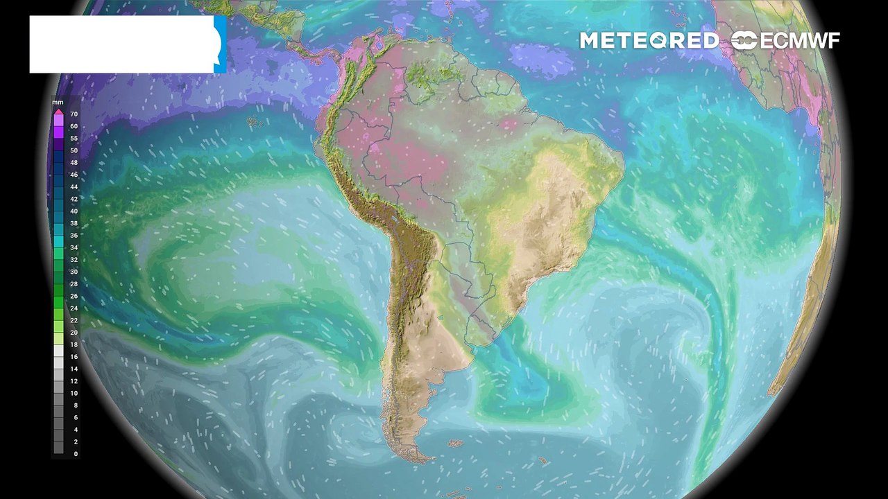 Un sistema frontal llegará este miércoles a la zona central