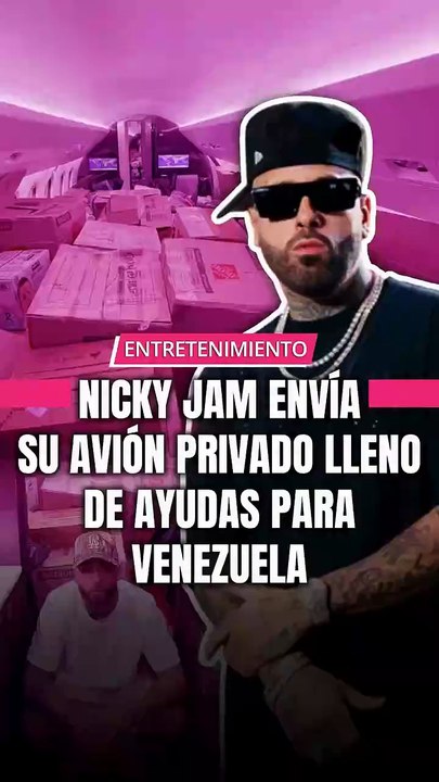El cantante Nicky Jam se ha consolidado como un gran referente de la solidaridad internacional