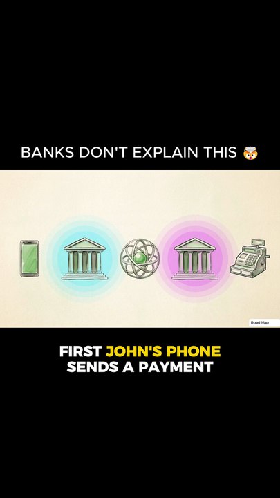 Your Money Doesn't Actually Move… Here's What Really Happens 💳🤯  You tap "Send Money." A few seconds later... It's there. But what actually happened? Did your money fly through the internet? 🤔 Follow John's journey as he discovers how banks, payment ne