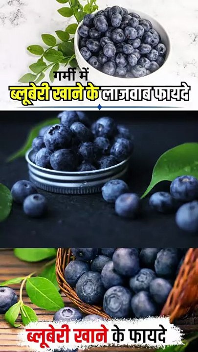 गर्मी में ब्लूबेरी खाने के फायदे