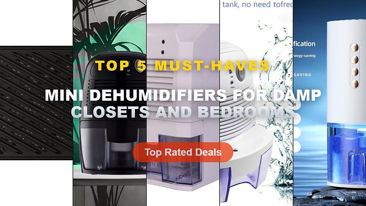 Mini Dehumidifiers For Damp Closets And Bedrooms: Top 5 Best Sellers