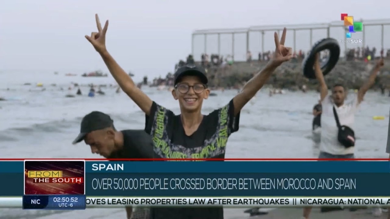 Over 50,000 people crossed border between Morocco and Spain