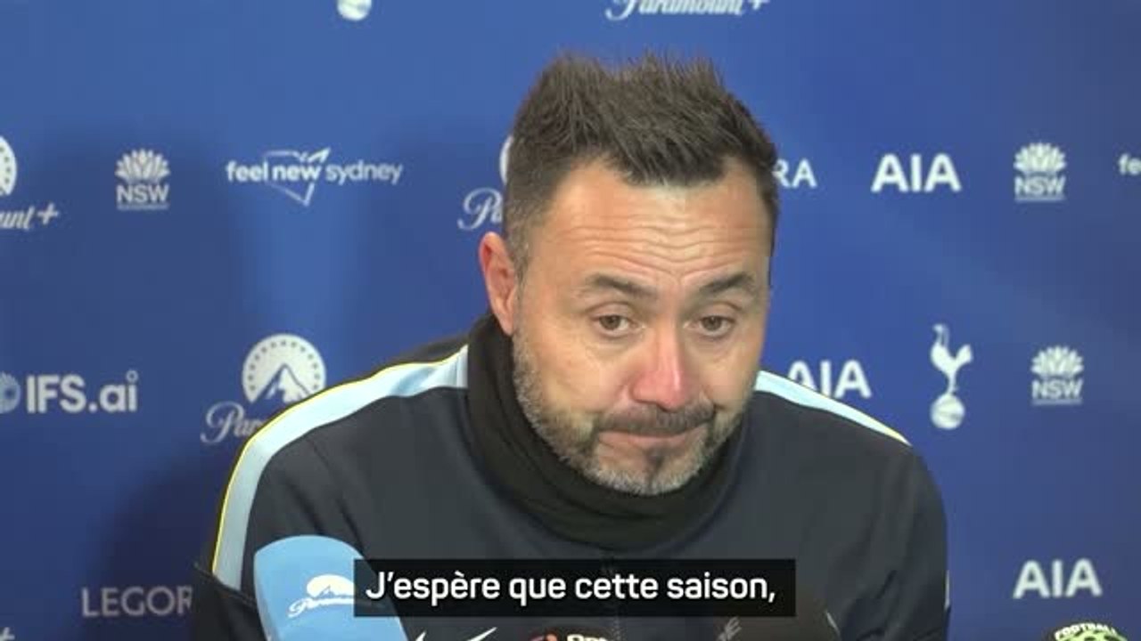 Tottenham - De Zerbi : ''Mudryk mérite de jouer''