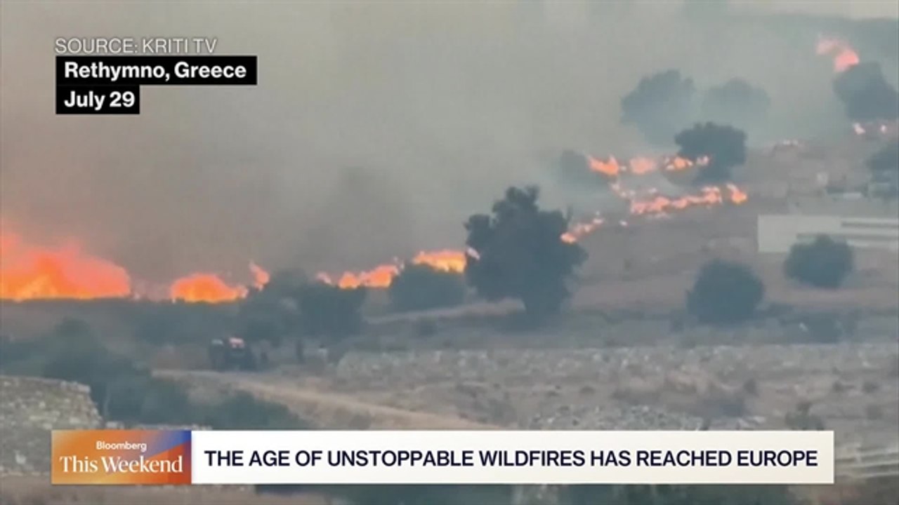 Wildfires Spread Across Southern Europe