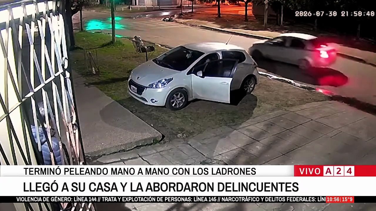 Robo de vehículo con disparos en La Ferrera, La Matanza