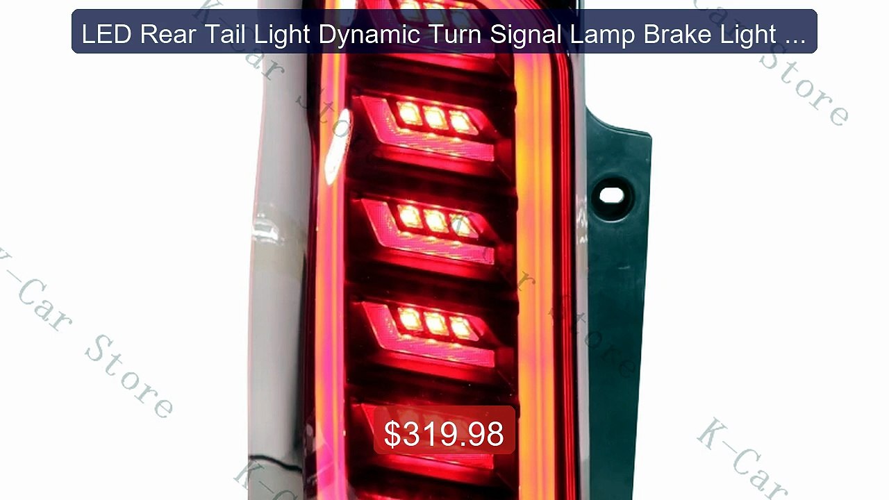 LED Rear Tail Light Dynamic Turn Signal Lamp Brake Light Car A... -- Hot Deal 2026 | Limited Offer!