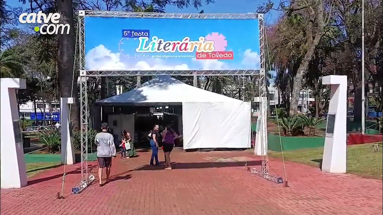 Toledo recebe a 5ª Festa Literária com programação gratuita