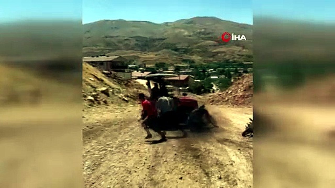 Hayvan Otlatma Kavgasında Tartıştığı Kişilerin Üzerine Traktör Sürdü
