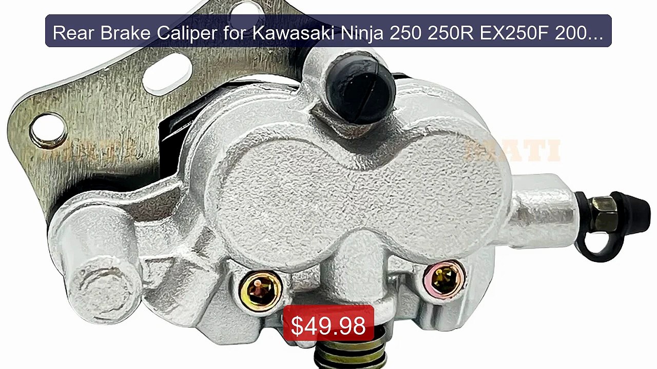 Rear Brake Caliper for Kawasaki Ninja 250 250R...
