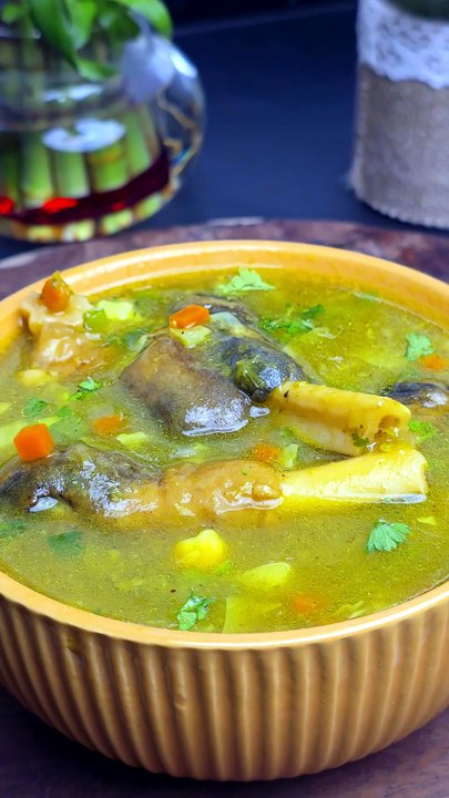 Healthy Mutton Paya Soup _ Paya Recipe _ #short...