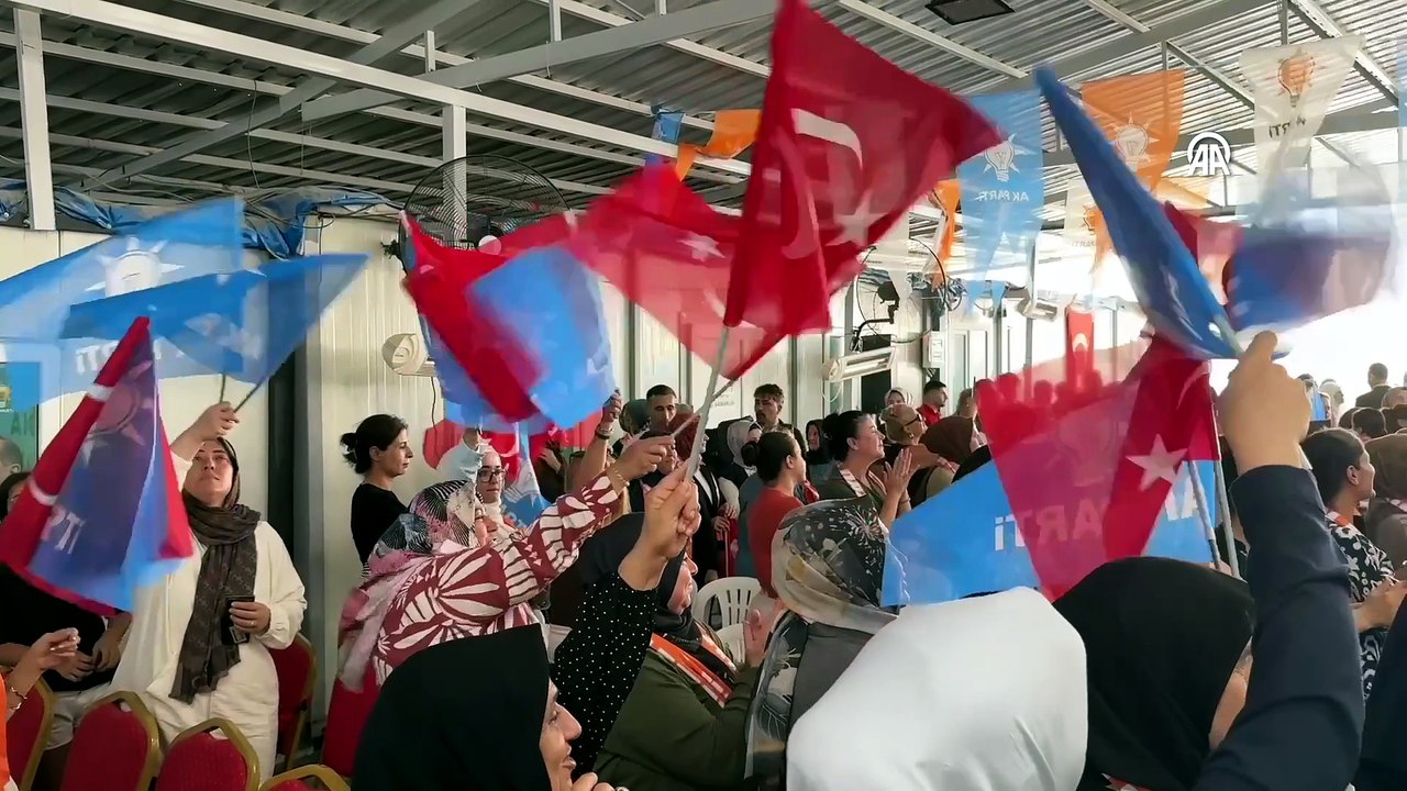 AK Parti Genel Başkan Yardımcısı Yayman Hatay'da konuştu: