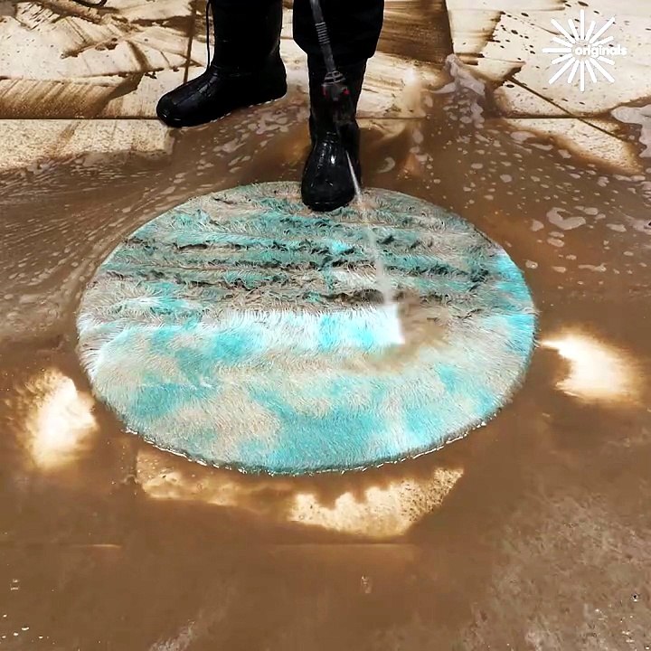 Magic happen in carpet cleaning🧼