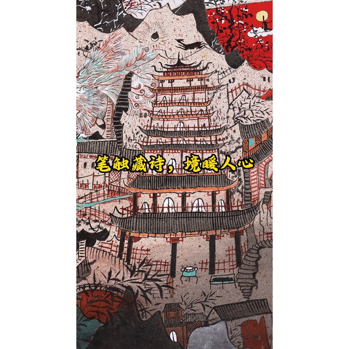 笔触藏诗，境暖人心