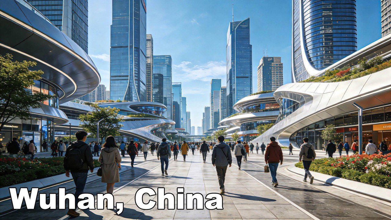 I Can’t Believe This Is Wuhan, China! Insane Modern City Walking Tour
