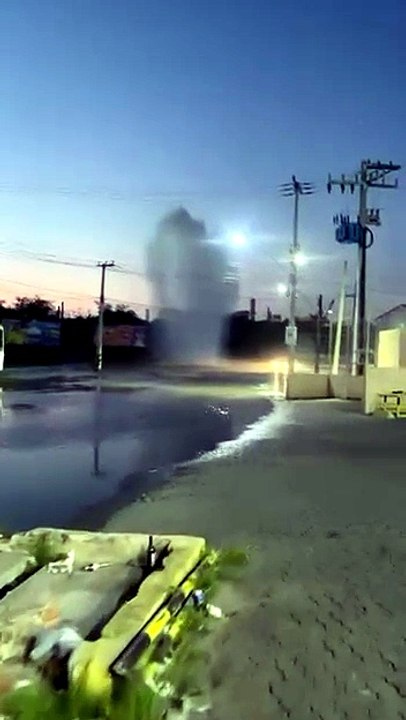 Adutora rompe e deixa bairros sem água em Fortaleza e Maracanaú