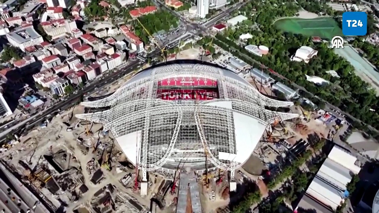 Ankara'nın 51 bin kapasiteli yeni stadyumunda sona doğru: Tribünlere koltuk montajı başladı