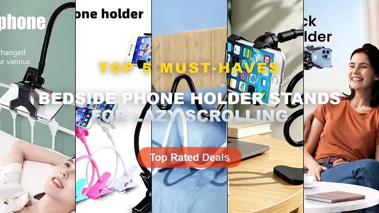 Amazing Bedside Phone Holder Stands For Lazy Scrolling You Need To See - Mobile Phone Stand Lazy Bedside Ipad Tablet Hol...