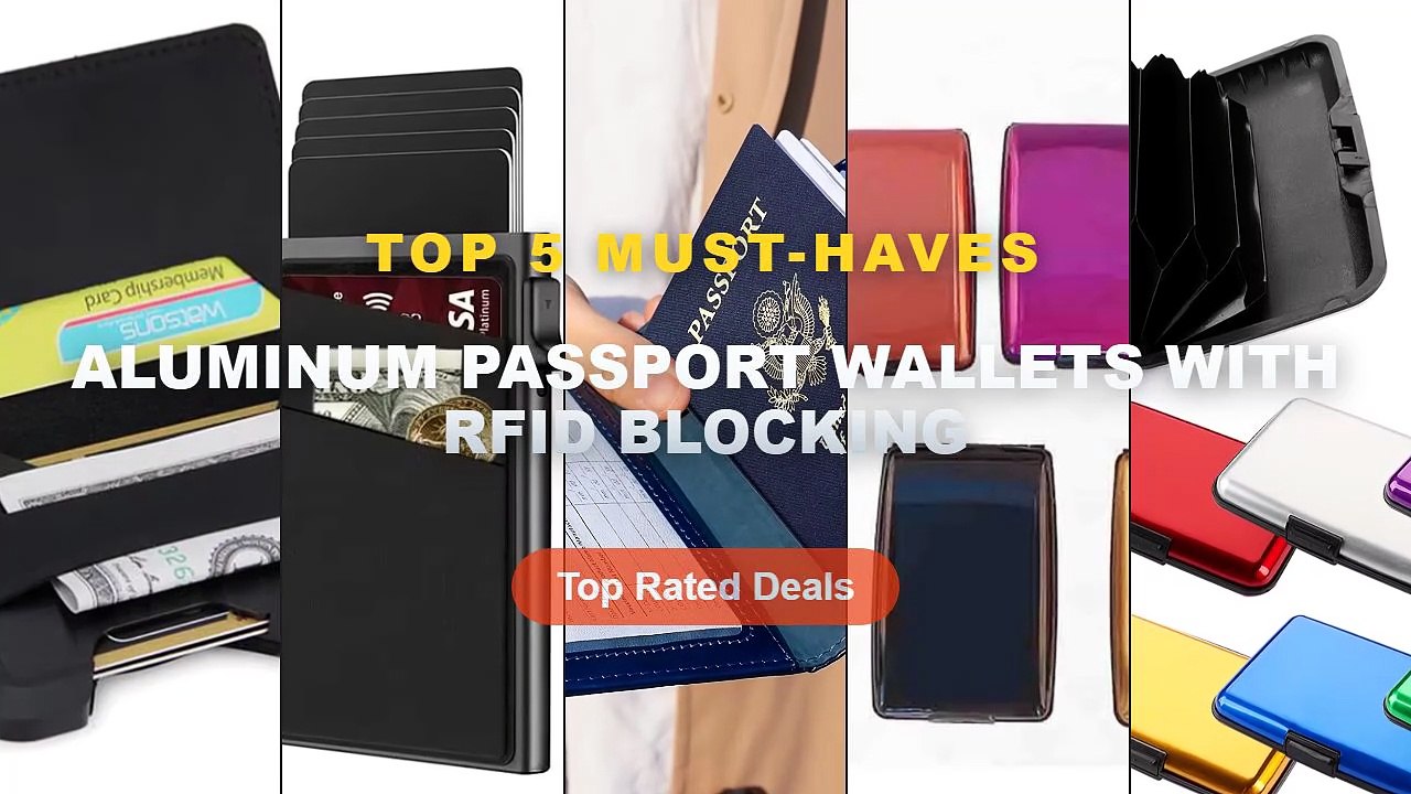 Don't Buy Aluminum Passport Wallets With RFID B...