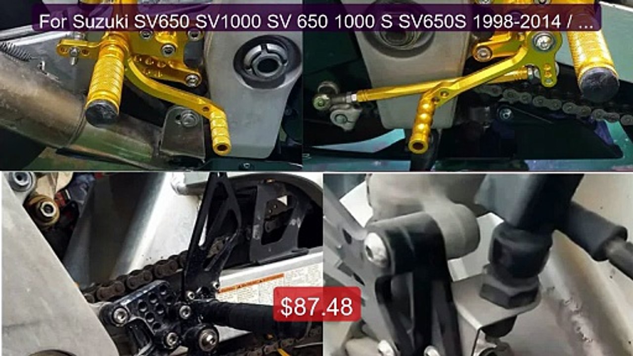 For Suzuki SV650 SV1000 SV 650 1000 S SV650S 1998-2014 / GSXR 650 7... -- Top Rated 2026 | Buy Now!
