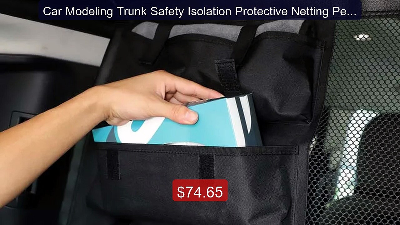 Car Modeling Trunk Safety Isolation Protective...